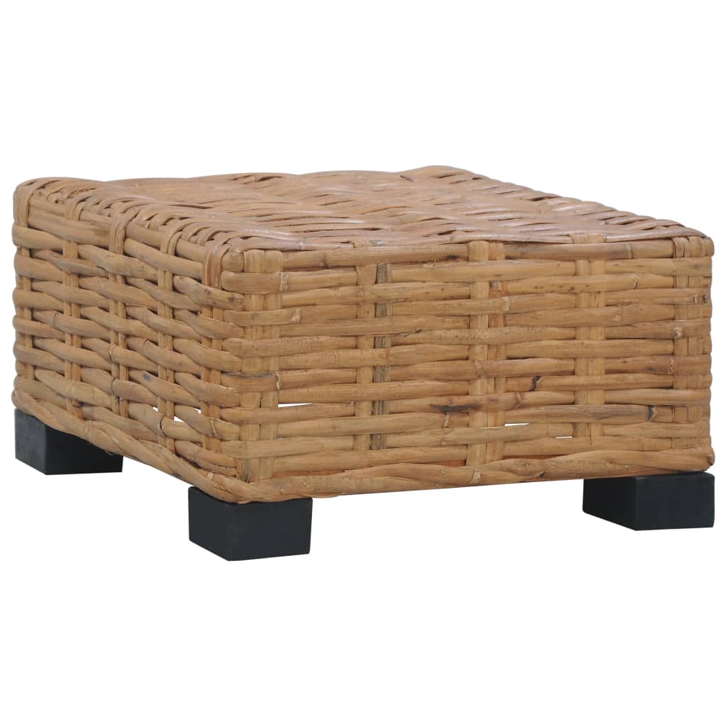 Couch 47X47X28 Cm Rattan Natur