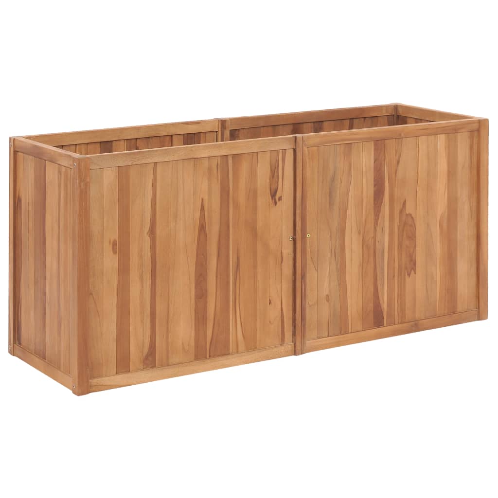 Hochbeet Massivholz Teak