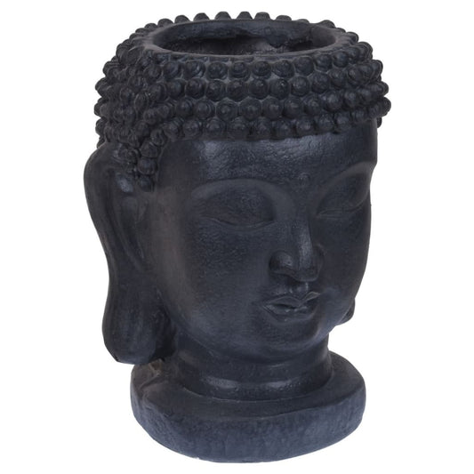 Progarden Blumentopf Buddha-Figur 25X26X35 Cm Anthrazit