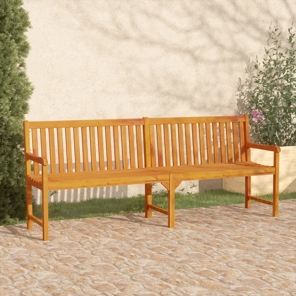 Gartenbank 110 Cm Massivholz Akazie