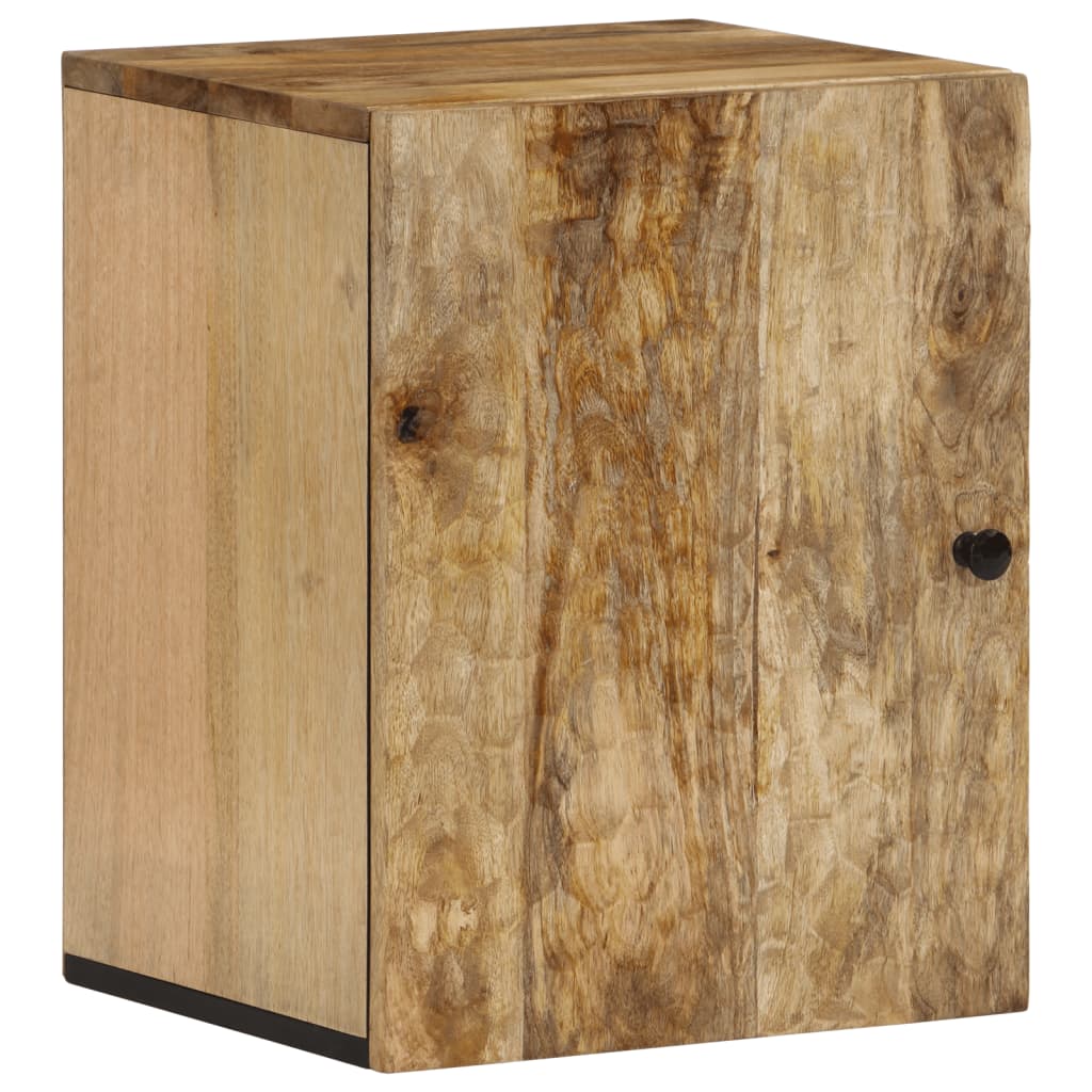 Bad-Wandschrank 38X33X48 Cm Massivholz Akazie