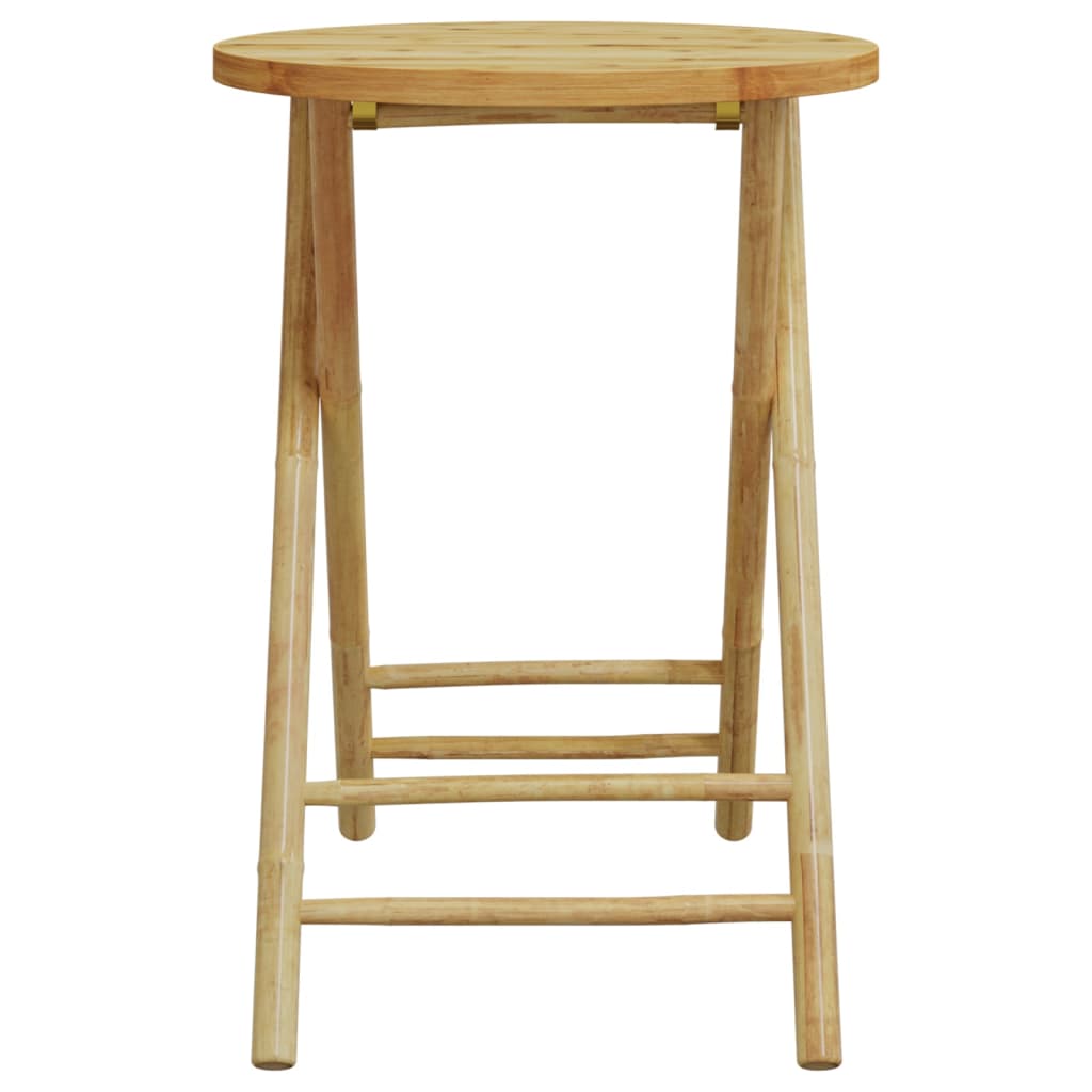 3-Tlg. Bistro-Set Bambus