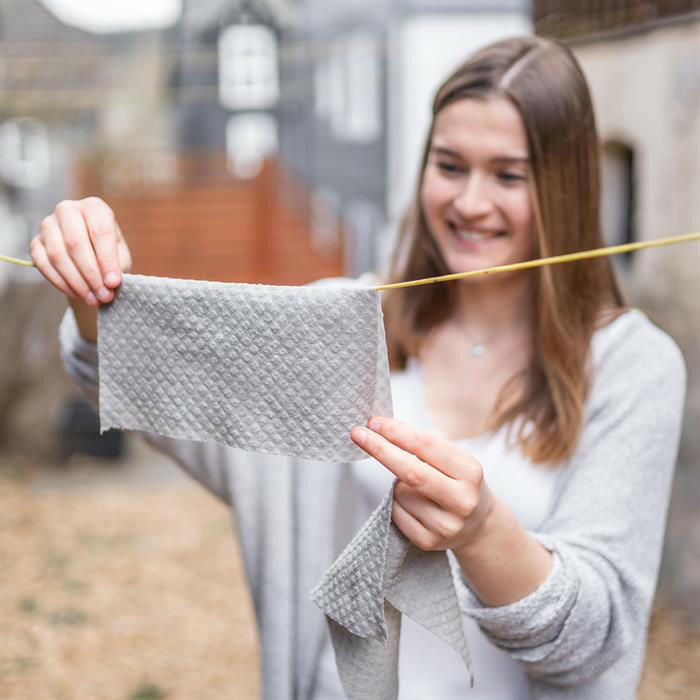 Waschbare Küchentücher Rolle mit 12 Tüchern